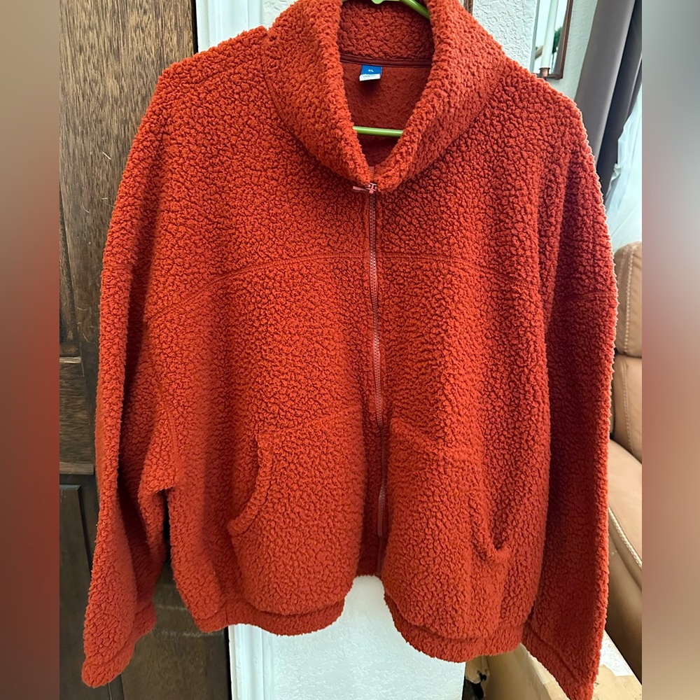 Old navy half sweater jacket.
